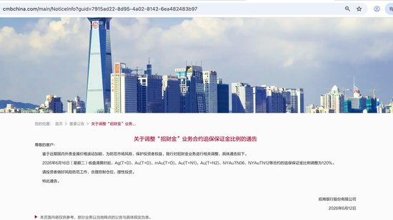 当心账户被强平!金价年内最大回撤超28%,多家银行保证金上调至120%,个人炒金业务持续收紧
